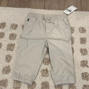 Ralph Lauren Kids Light Beige Joggers
